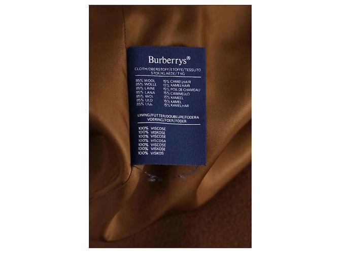 Burberry Cappotto camel Cammello - vista 6