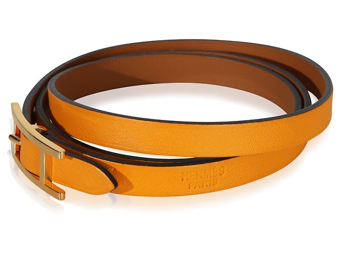 Hermès Behapi Triple Tour Armband vergoldet - Ansicht 4