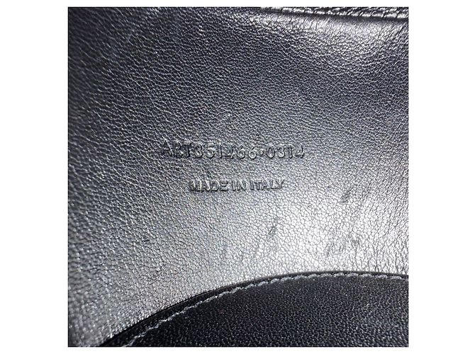Borsa Pot decorata con cristalli Saint Laurent Runway Primavera 2014 – Hedi Slimane Nero - vista 11