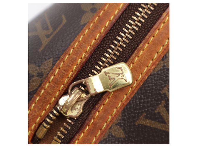 Borsa a Spalla Louis Vuitton Monogram Messenger Bosphore GM M40105 Marrone Beige - vista 13