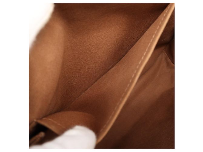 Borsa a Spalla Louis Vuitton Monogram Messenger Bosphore GM M40105 Marrone Beige - vista 16