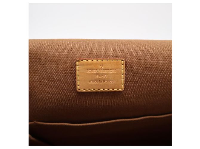 Borsa a Spalla Louis Vuitton Monogram Messenger Bosphore GM M40105 Marrone Beige - vista 20