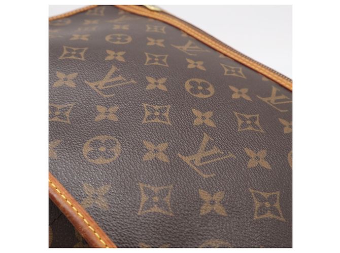 Borsa a Spalla Louis Vuitton Monogram Messenger Bosphore GM M40105 Marrone Beige - vista 4