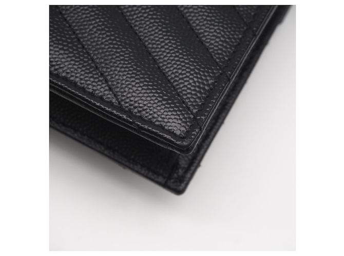 Portafoglio a bustina con catena Cassandra Yves Saint Laurent Nero - vista 10