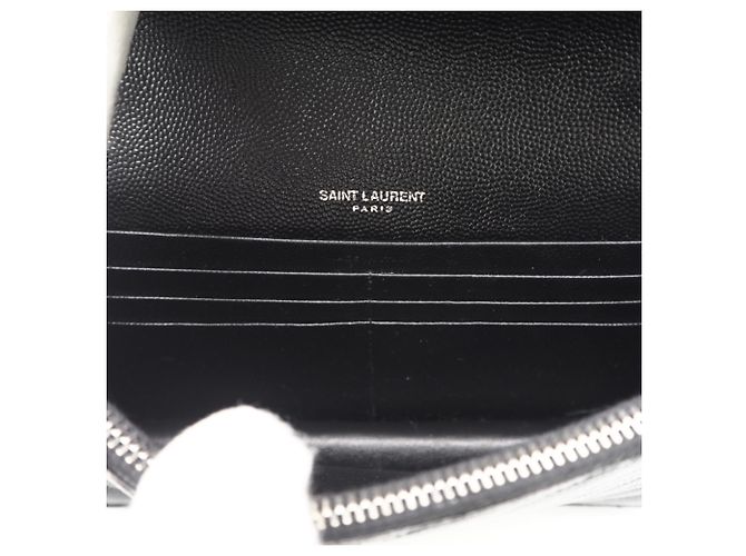 Portafoglio a bustina con catena Cassandra Yves Saint Laurent Nero - vista 14