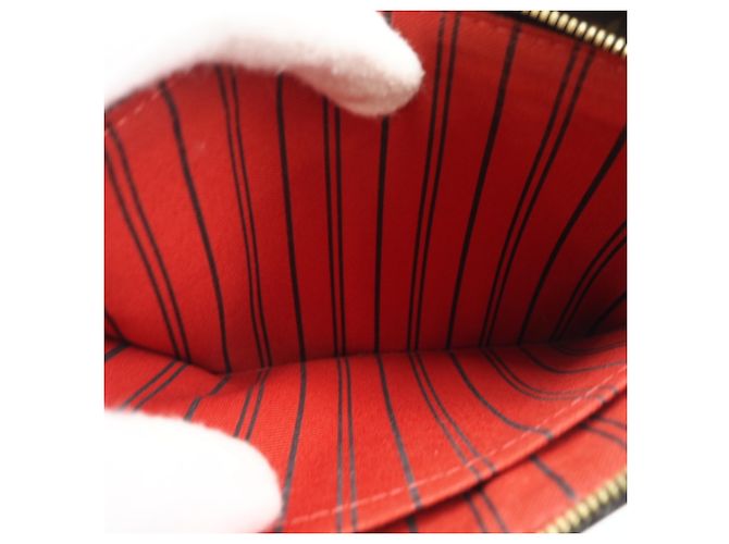 Sac à main Louis Vuitton Monogram Neverfull MM Collaboration Kansai Yamamoto Marron Multicolore - vue 17