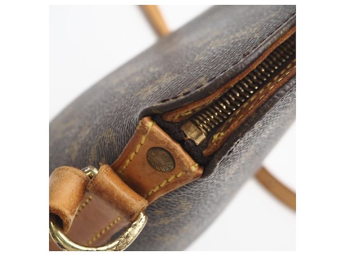 Bolso de Hombro Louis Vuitton Monogram Druot Castaño Beige - vista 11