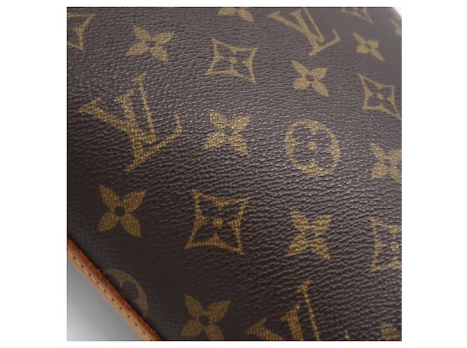 Bolso de Hombro Louis Vuitton Monogram Druot Castaño Beige - vista 4