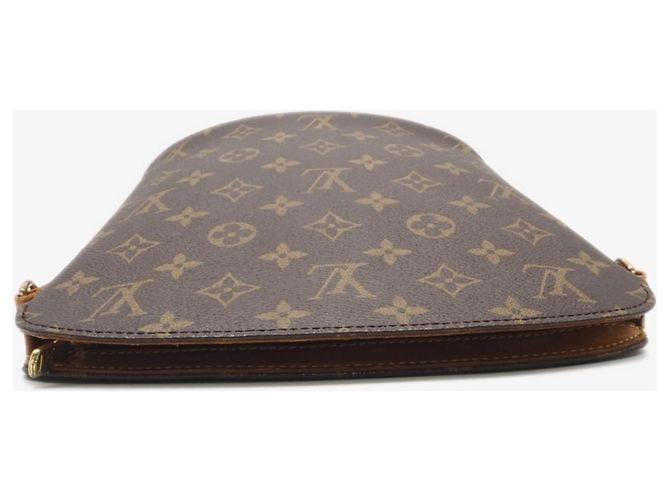 Bolso de Hombro Louis Vuitton Monogram Druot Castaño Beige - vista 9