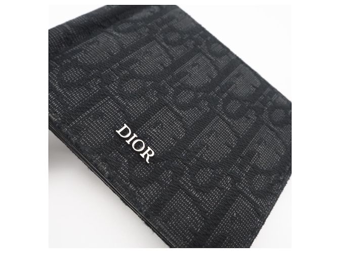 Christian Dior Bi-fold Wallet Brown Black - view 4