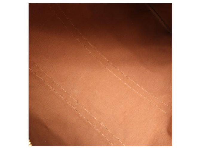 Borsa Boston Louis Vuitton Monogram Keepall 60 Marrone Beige - vista 11