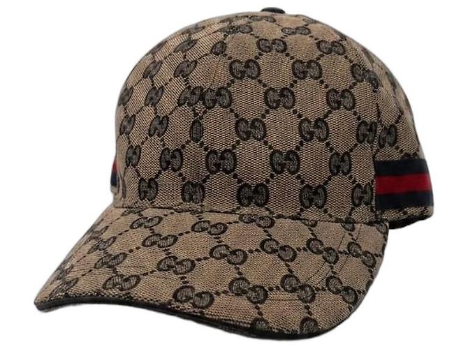 Gucci GG Supreme Baseballkappe Beige Monogramm - Ansicht 2