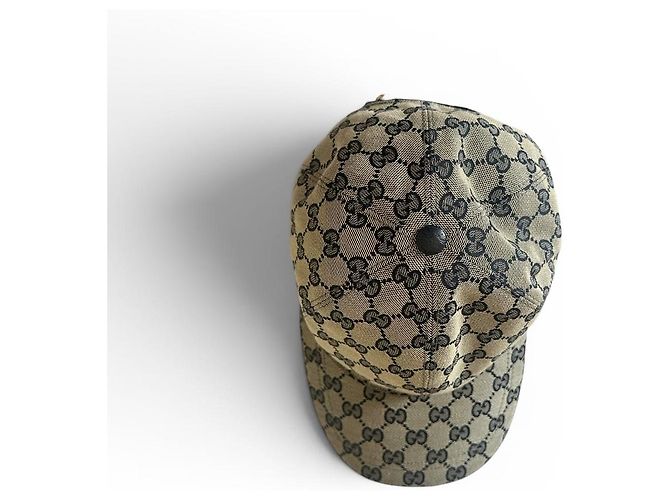 Gucci GG Supreme Baseballkappe Beige Monogramm - Ansicht 5