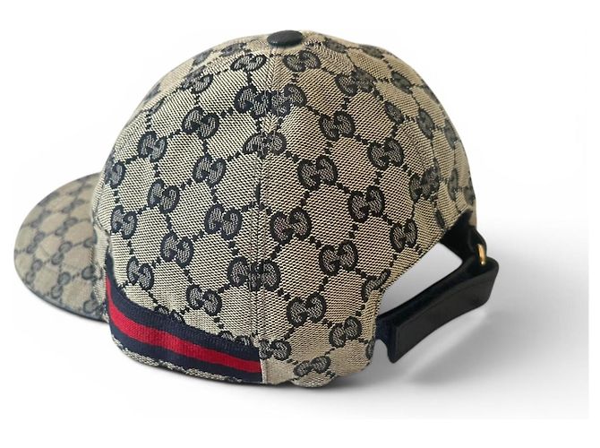 Gucci GG Supreme Baseballkappe Beige Monogramm - Ansicht 3
