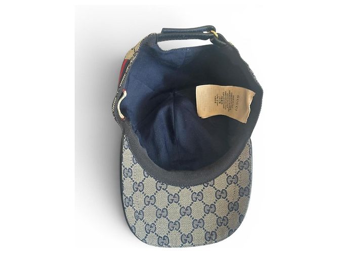 Gucci GG Supreme Baseballkappe Beige Monogramm - Ansicht 9