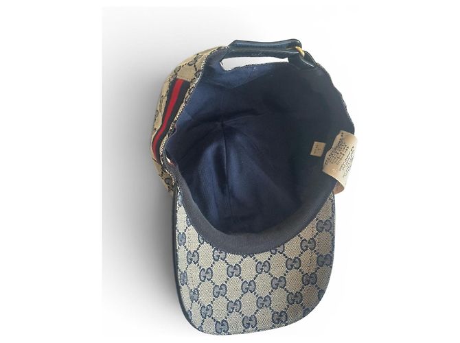 Gucci GG Supreme Baseballkappe Beige Monogramm - Ansicht 8