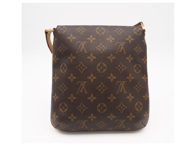 Borsa a Spalla Louis Vuitton Monogram Musette Salsa Marrone Beige - vista 2