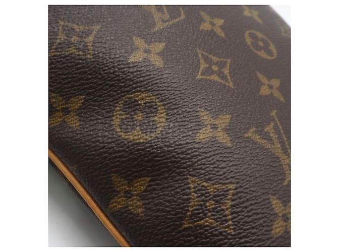 Borsa a Spalla Louis Vuitton Monogram Musette Salsa Marrone Beige - vista 4