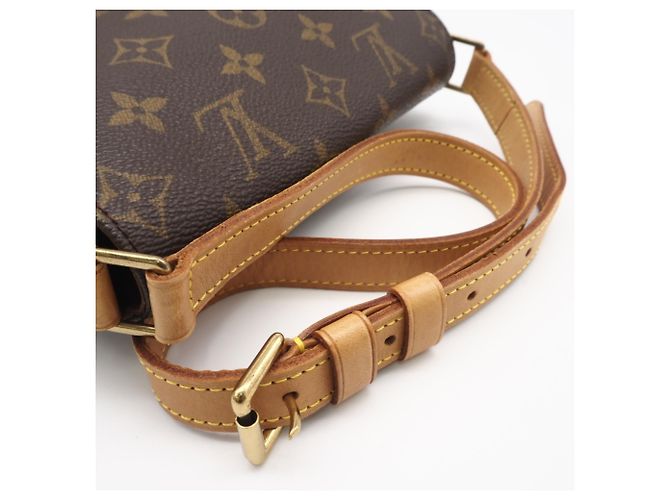 Borsa a Spalla Louis Vuitton Monogram Musette Salsa Marrone Beige - vista 5