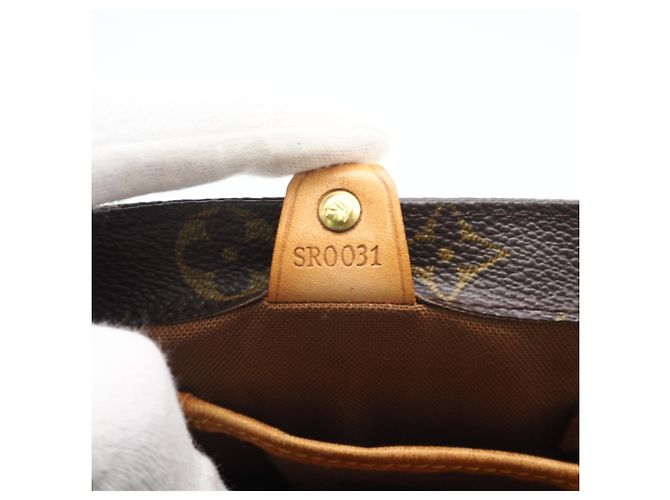 Borsa Louis Vuitton Monogram Vavin PM Marrone Beige - vista 19