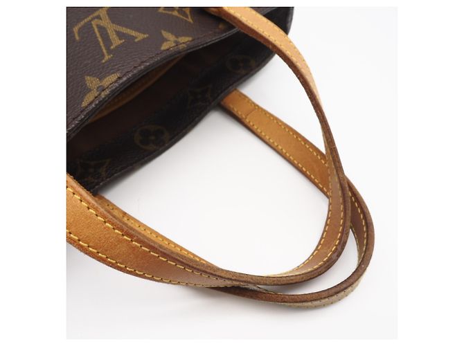 Borsa Louis Vuitton Monogram Vavin PM Marrone Beige - vista 5