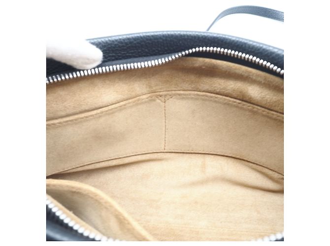Piccola borsa a tracolla in pelle Loewe Missy Nero - vista 16