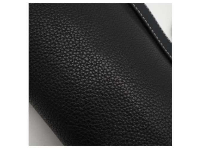 Piccola borsa a tracolla in pelle Loewe Missy Nero - vista 4