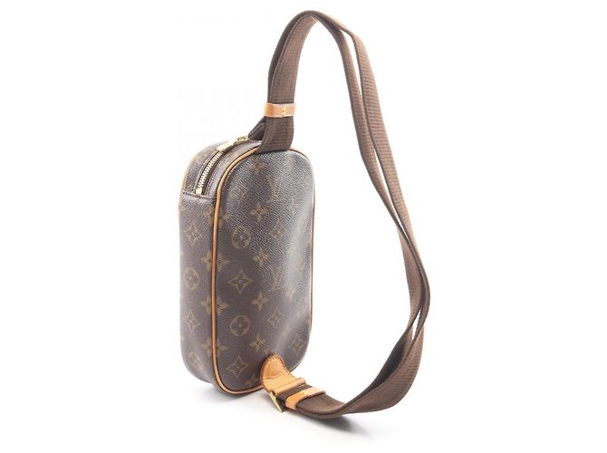 Pochette Gange Waist Bag Louis Vuitton Marrone Monogramma - vista 2