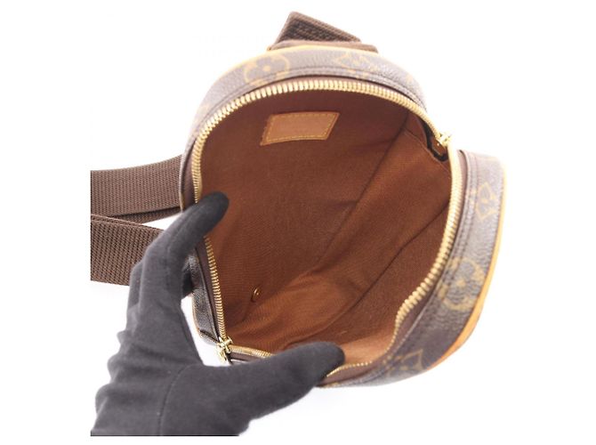 Pochette Gange Waist Bag Louis Vuitton Marrone Monogramma - vista 3