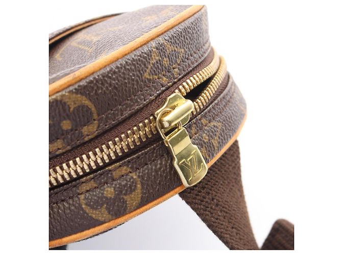Pochette Gange Waist Bag Louis Vuitton Marrone Monogramma - vista 9