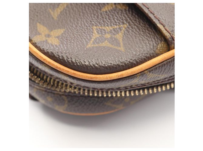 Pochette Gange Monogram Louis Vuitton Vita Marrone Monogramma - vista 7
