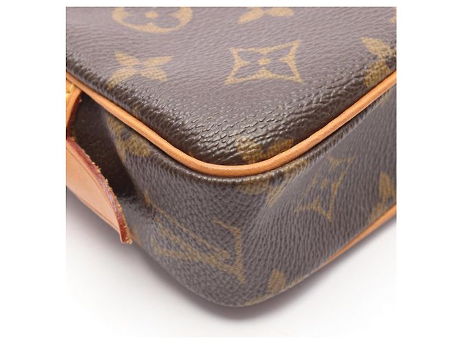 Borsa a tracolla Louis Vuitton Marly Bandoulière Marrone Monogramma - vista 8