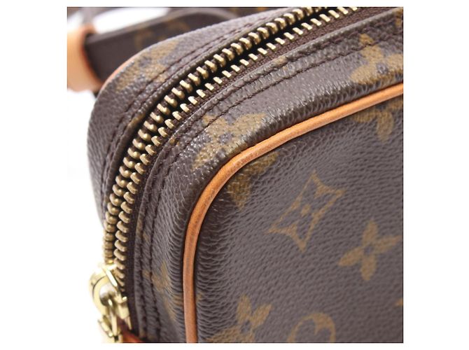 Borsa a tracolla Louis Vuitton Marly Bandoulière Marrone Monogramma - vista 9