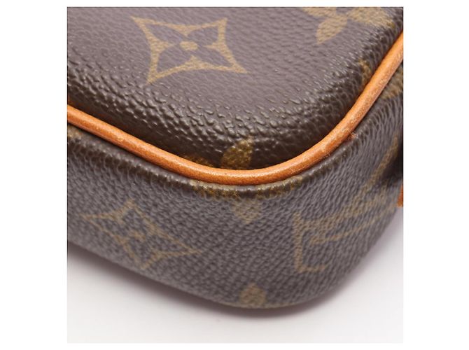 Borsa a tracolla Louis Vuitton Marly Bandoulière Marrone Monogramma - vista 6