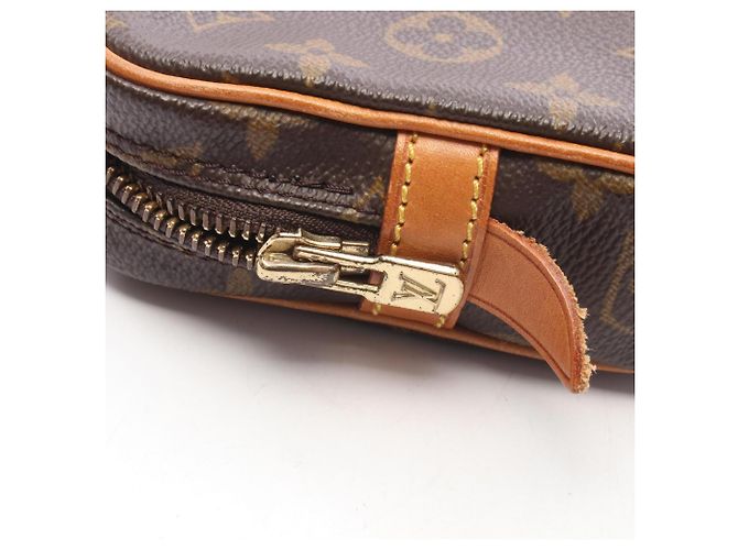 Borsa a tracolla Louis Vuitton Marly Bandoulière Marrone Monogramma - vista 7