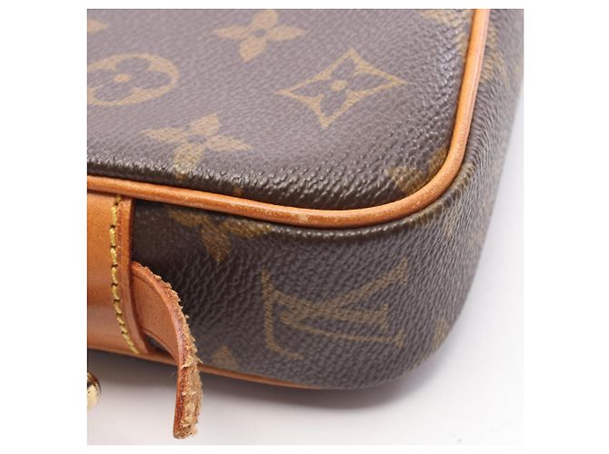 Borsa a tracolla Louis Vuitton Marly Bandoulière Marrone Monogramma - vista 8