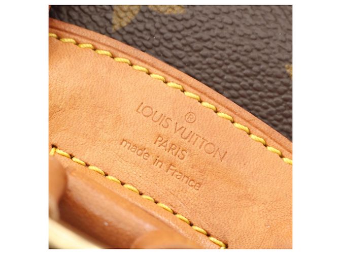 Zaino/Borsa Mini Montsouris Monogram Louis Vuitton Marrone Monogramma - vista 4