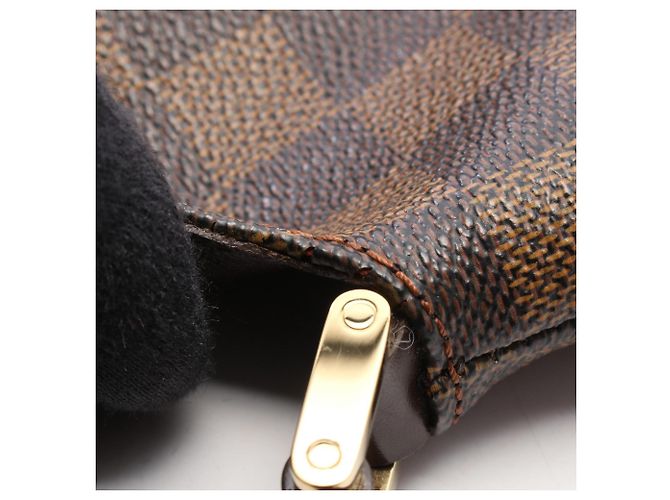 Borsa a Spalla Louis Vuitton Musette Salsa Marrone Damier ebene - vista 7