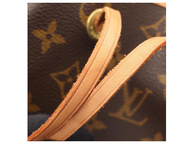 Zaino Louis Vuitton Montsouris GM Monogram Marrone Monogramma - vista 10