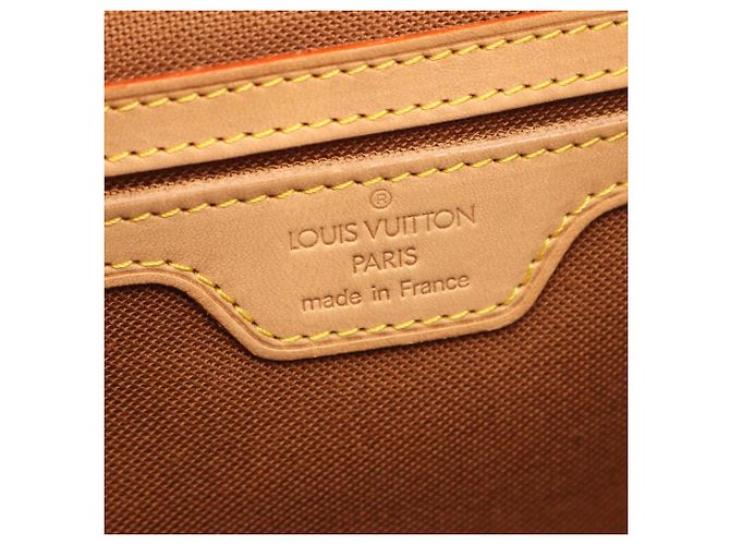 Zaino Louis Vuitton Montsouris GM Monogram Marrone Monogramma - vista 4