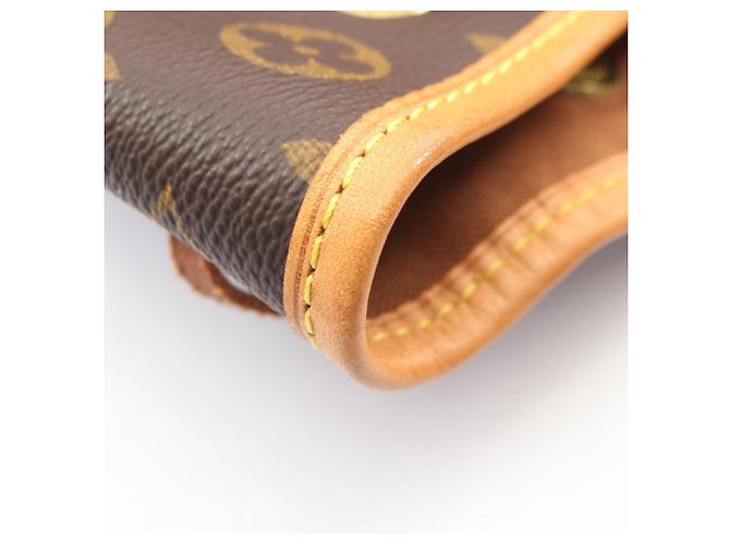 Zaino Louis Vuitton Montsouris GM Monogram Marrone Monogramma - vista 9