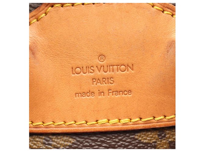 Zaino/Borsa Louis Vuitton Montsouris MM Marrone Monogramma - vista 4