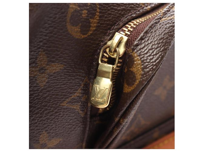 Zaino/Borsa Louis Vuitton Montsouris MM Marrone Monogramma - vista 9