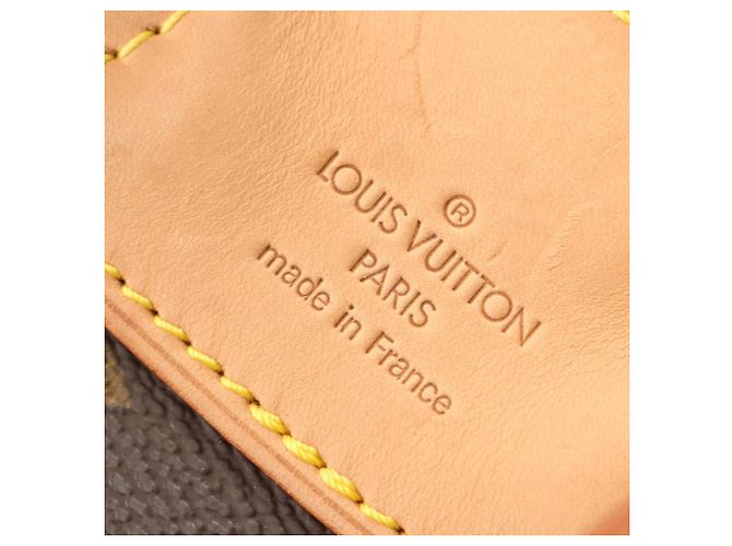 Zaino Louis Vuitton Montsouris MM Monogram Marrone Monogramma - vista 4