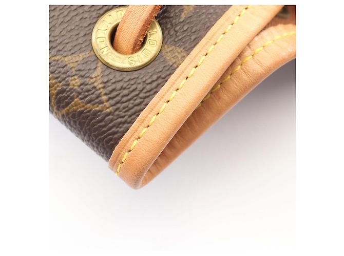 Zaino Louis Vuitton Montsouris MM Monogram Marrone Monogramma - vista 6