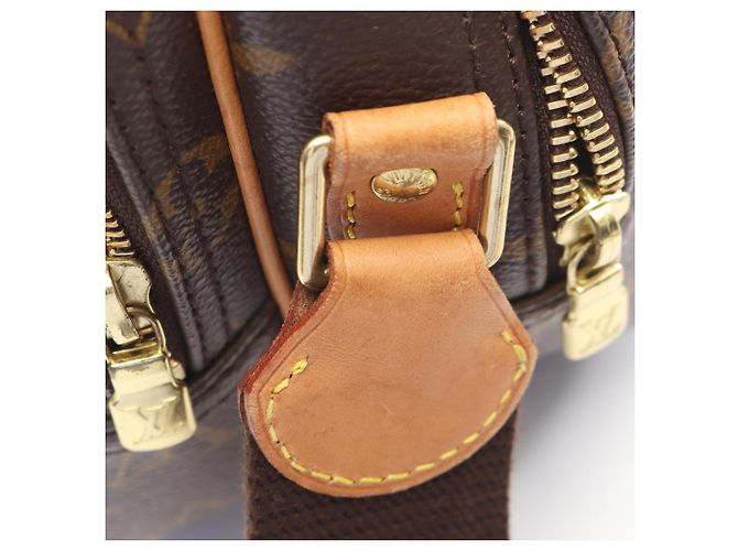 Bolso Louis Vuitton Reporter PM Monogram Castaño Monograma - vista 7