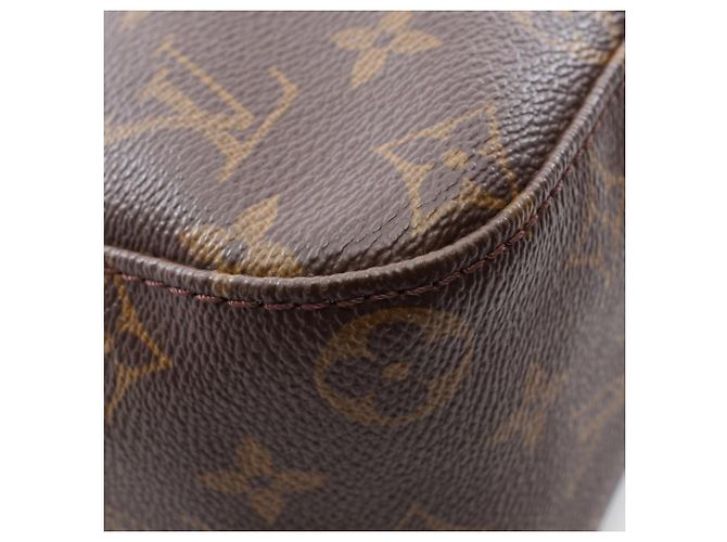 Borsa a Spalla Louis Vuitton Looping GM Marrone Monogramma - vista 10