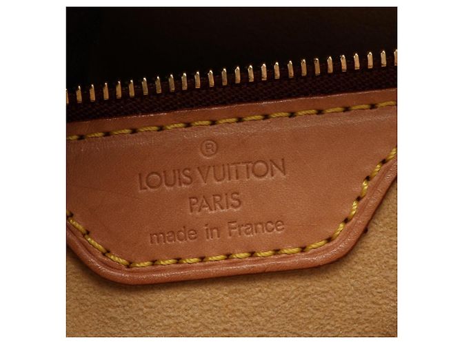 Borsa a Spalla Louis Vuitton Looping GM Marrone Monogramma - vista 4