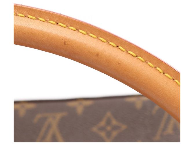 Borsa a Spalla Louis Vuitton Looping MM Marrone Monogramma - vista 7