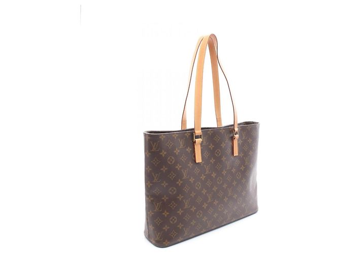 Louis Vuitton Luco Tote Bag Brown Monogram - view 2